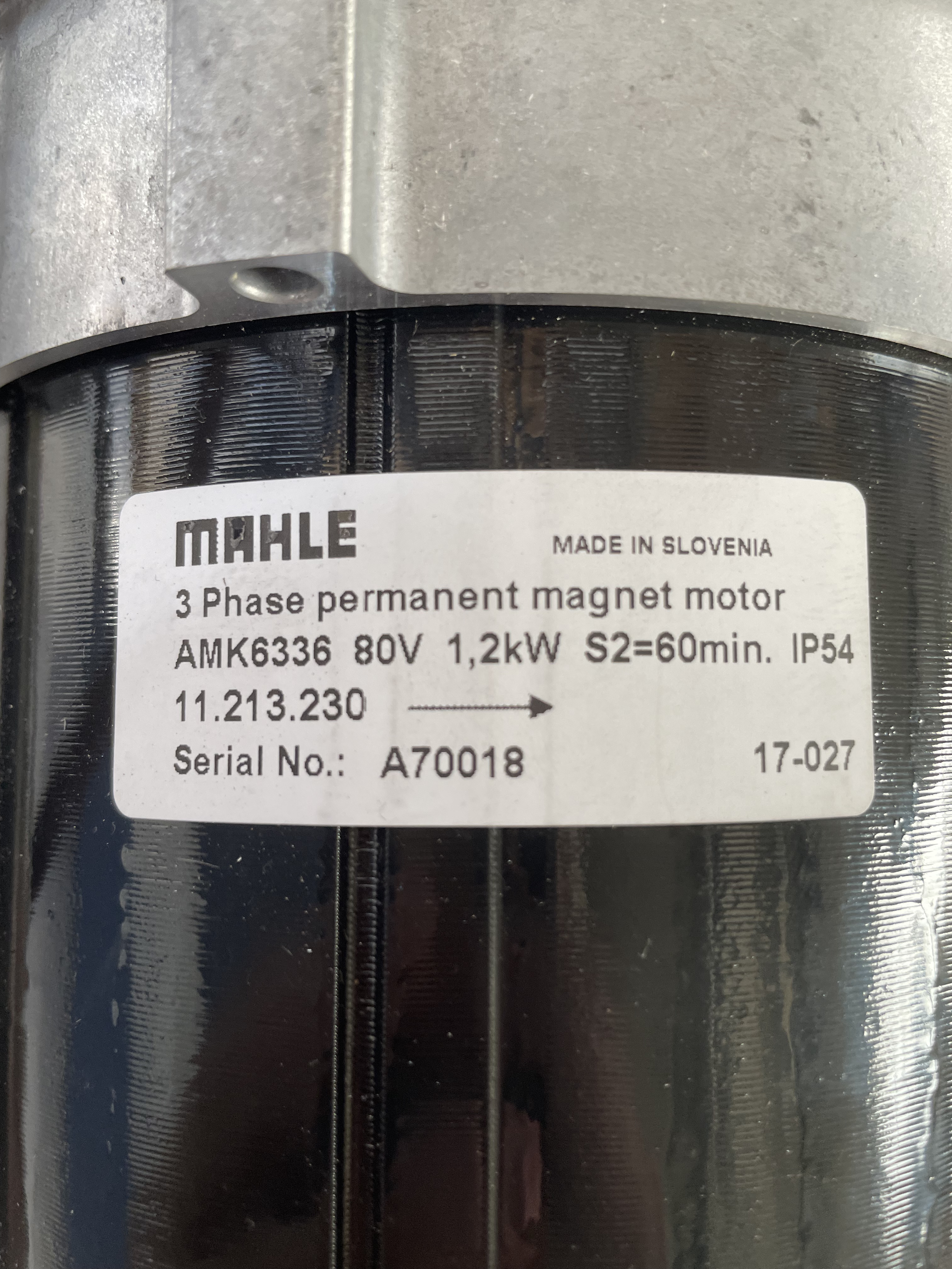 MAHLE – MM247 – 80V – 1,2kW